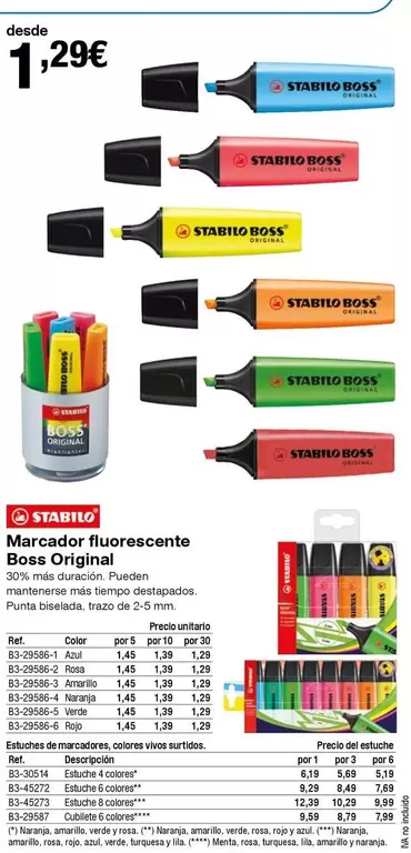 Oferta de Maracao Filuorescente por 1,29€ en Staples Kalamazoo