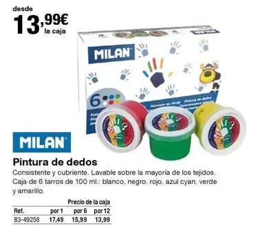 Oferta de Pintura De Dedos por 13,99€ en Staples Kalamazoo