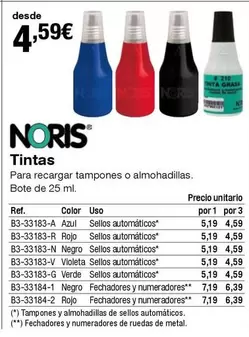 Oferta de Tintas por 4,59€ en Staples Kalamazoo