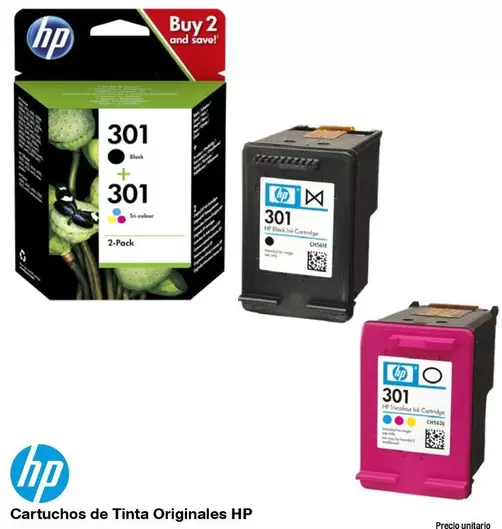 Oferta de HP - Cartuchos De Tinta Originales por 24,89€ en Staples Kalamazoo