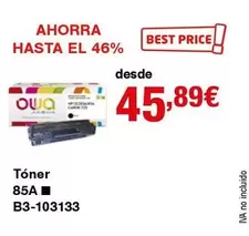 Oferta de Tòner por 45,89€ en Staples Kalamazoo