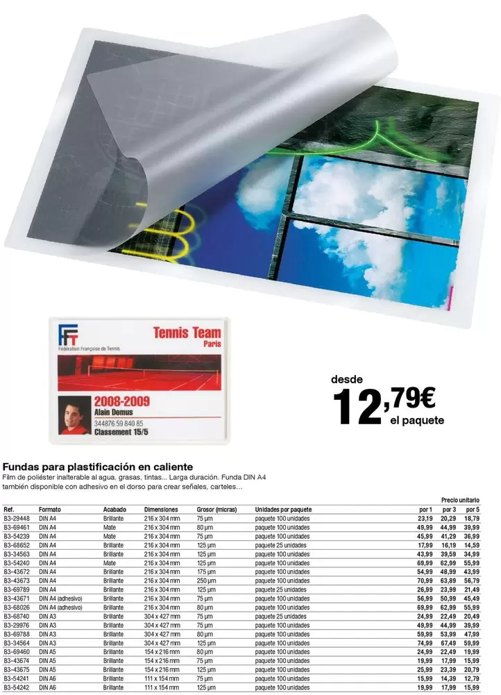 Oferta de Alain - Tennis Team por 12,79€ en Staples Kalamazoo