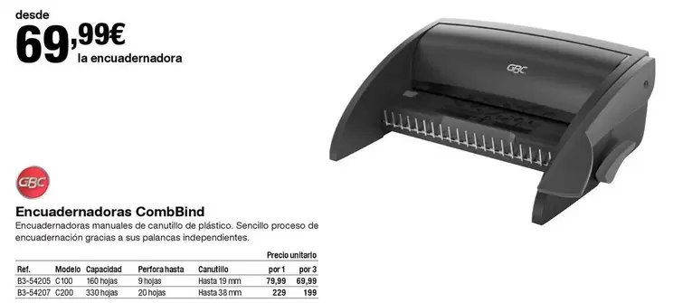 Oferta de Tex Home - Encudademadoras Combikind por 69,99€ en Staples Kalamazoo