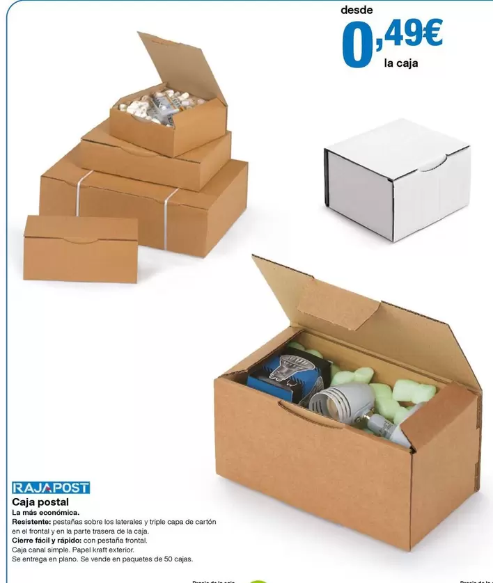 Oferta de Kraft - Caja Postal por 0,49€ en Staples Kalamazoo