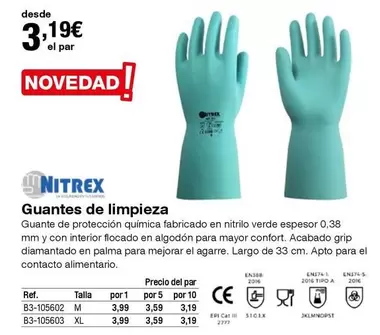 Oferta de Guantes De Limpieza por 3,19€ en Staples Kalamazoo