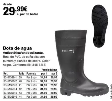 Oferta de Bota De Agua por 29,99€ en Staples Kalamazoo