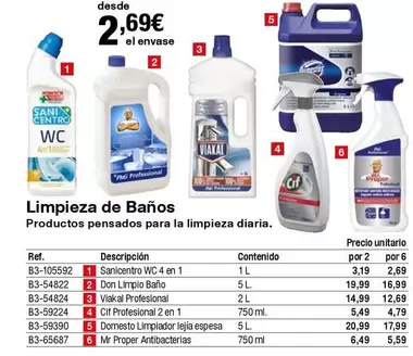 Oferta de Limpieza De Banos por 2,69€ en Staples Kalamazoo