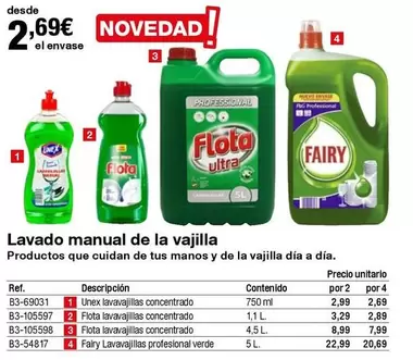 Oferta de Lavado Manual De La Vajilla por 2,69€ en Staples Kalamazoo
