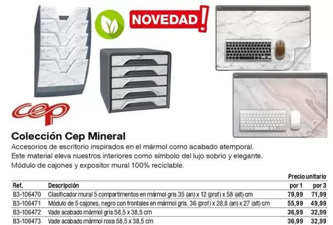 Oferta de Colección Cep Mineral en Staples Kalamazoo
