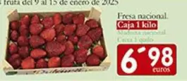 Oferta de Fresa Nacional por 6,98€ en Supermercados Bip Bip