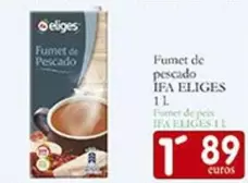 Oferta de Ifa Eliges - Fumet De Pescado por 1,89€ en Supermercados Bip Bip