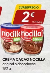 Oferta de Nocilla - Crema Cacao por 2€ en minymas