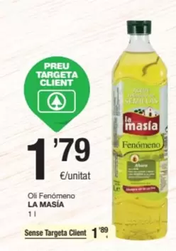 Oferta de La Masía - Oit Fanómeno por 1,79€ en SPAR Fragadis