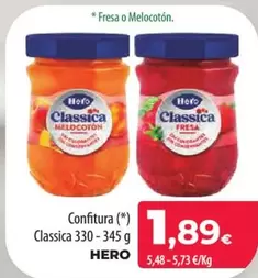 Oferta de Hero - Confitura Classica por 1,89€ en Spar La Palma