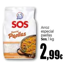 Oferta de Sos - Arroz Especial Paellas por 2,99€ en Unide Market