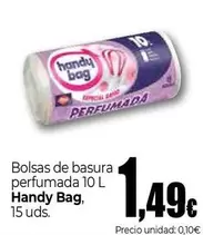 Oferta de Handy Bag - Bolsas De Basura Perfumada por 1,49€ en Unide Supermercados