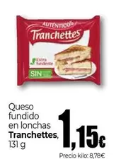 Oferta de Tranchettes - Queso Fundido En Lonchas por 1,15€ en Unide Supermercados