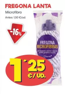 Oferta de Lanta - Fregona por 1,25€ en Ahorramas