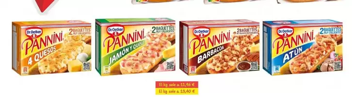 Oferta de Dr Oetker - Panini por 3,35€ en Ahorramas