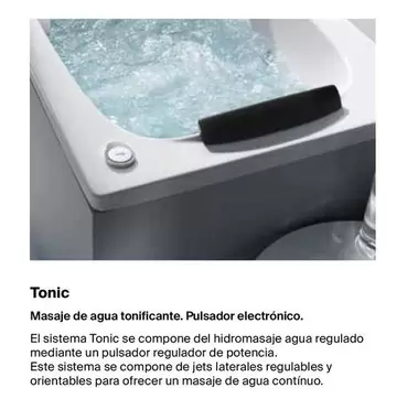 Oferta de Sistema - Tonic en Roca