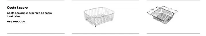 Oferta de Cesta Square  en Roca