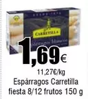 Oferta de Carretilla - Espárragos Fiesta 8/12 Frutos por 1,69€ en Froiz