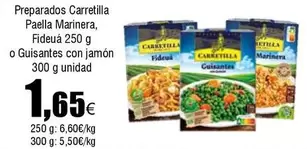 Oferta de Carretilla - Preparados por 1,65€ en Froiz