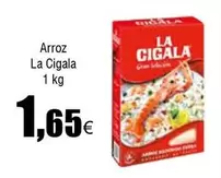 Oferta de La Cigala - Arroz por 1,65€ en Froiz