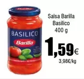 Oferta de Barilla - Salsa Basilico por 1,59€ en Froiz