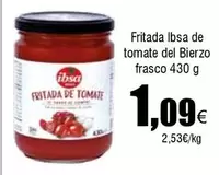 Oferta de Ibsa - Fritada  De Tomate Del por 1,09€ en Froiz