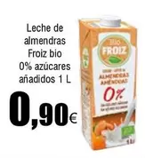 Oferta de Bio - Leche De Almendras por 0,9€ en Froiz