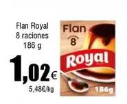 Oferta de Royal - Flan 8 Raciones por 1,02€ en Froiz