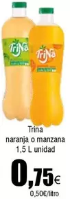 Oferta de Trina - Naranja O Manzana por 0,75€ en Froiz