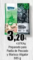 Oferta de Aligator - Preparado Para Paella De Pescado Y Marisco por 3,2€ en Froiz