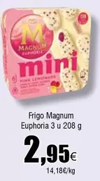 Oferta de Frigo - Magnum Euphoria por 2,95€ en Froiz