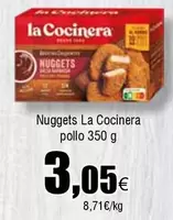 Oferta de La Cocinera - Nuggets Pollo por 3,05€ en Froiz