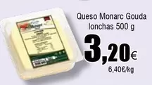 Oferta de Monarc - Queso  Gouda Lonchas por 3,2€ en Froiz