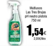 Oferta de Tres - Multiusos Las  Brujas Ph Neutro Pistola por 1,54€ en Froiz