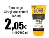 Oferta de Giorgi - Cera En Gel por 2,05€ en Froiz