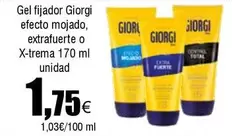 Oferta de Gior - Gel Fijador Efecto Mojado, Extrafuerte O X-trema por 1,75€ en Froiz