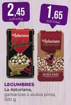 Oferta de Asturiana - Garbanzas O Alubia Pinta por 2,45€ en SPAR Gran Canaria