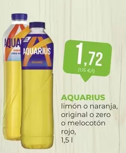 Oferta de Aquarius - Limón O Naranja por 1,72€ en SPAR Gran Canaria