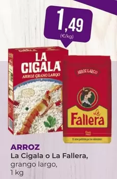 Oferta de La Cigala - Arroz  O La Fallera por 1,49€ en SPAR Gran Canaria