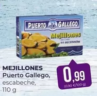 Oferta de Puerto Gallego - Mejillones por 0,99€ en SPAR Gran Canaria