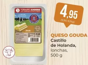 Oferta de Castillo de Holanda - Queso Gouda por 4,95€ en SPAR Gran Canaria