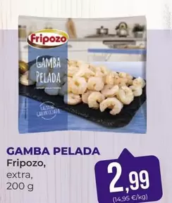 Oferta de Fripozo - Gamba Pelada por 2,99€ en SPAR Gran Canaria