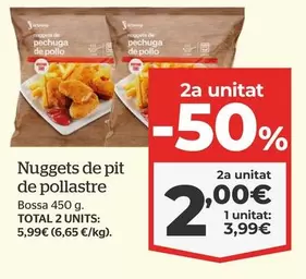 Oferta de Total - Nuggets De Pit De Pollastre por 3,99€ en La Sirena