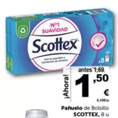 Oferta de Scottex - Pañuelo De Bolsillo por 1,5€ en Masymas