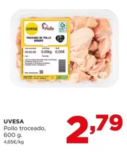 Oferta de Uvesa - Pollo Troceado por 2,79€ en Alimerka