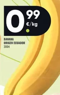 Oferta de Banana Origen Ecuador por 0,99€ en Family Cash